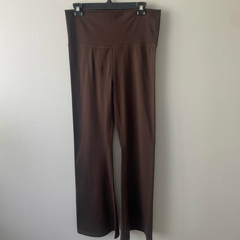 PacSun Brown Leggings with Stretchy High-Rise Waist